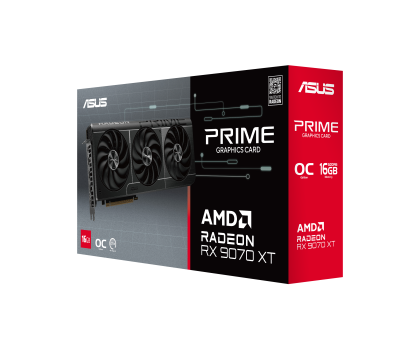 Karta graficzna ASUS Radeon RX 9070 XT Prime OC 16GB GDDR6